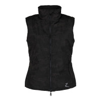 Gilet riflettente mimetico Luminox da donna Horze Nero / argento Gilet riflettente mimetico Luminox da donna Horze Nero / argento