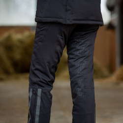 Pantaloni da equitazione termici trapuntati Dana da donna B Vertigo Nero