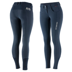 Pantaloni da equitazione Meghan full grip in silicone da donna B Vertigo