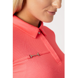 Polo funzionale a maniche corte da donna Denise Horze Polo funzionale a maniche corte da donna Denise Horze
