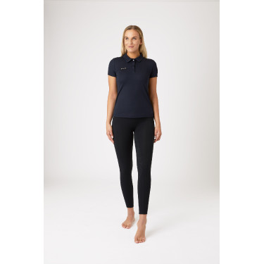 Polo funzionale a maniche corte da donna Denise Horze Blu navy scuro Polo funzionale a maniche corte da donna Denise Horze Blu navy scuro