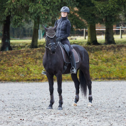 Cuffia anti-mosche Adepto Horze Marrone scuro