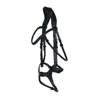 Filet anatomico Peckham con ricamo Horze Nero Filet anatomico Peckham con ricamo Horze Nero