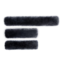 Proteggi pettorale Harleigh in montone (3 pezzi) Horze Grigio scuro