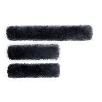 Proteggi pettorale Harleigh in montone (3 pezzi) Horze Grigio scuro