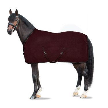 Coperta in pile Kiel Horze Rosso scuro