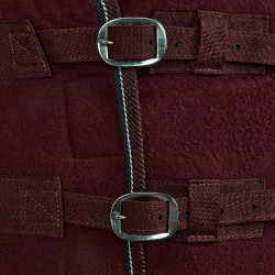 Coperta in pile Kiel Horze Rosso scuro