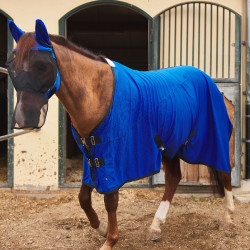 Coperta asciugante rinfrescante EDIZIONE LIMITATA Horze Blu reale