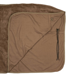 Couverture polaire Lincoln avec tour d'encolure en fourrure Horze Marron foncé Couverture polaire Lincoln avec tour d'encolure en fourrure Horze Marron foncé