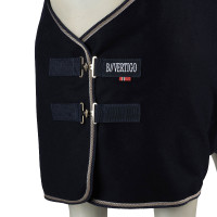 Coperta con banda dorata Arendal B Vertigo Blu navy scuro