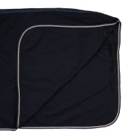 Coperta con banda dorata Arendal B Vertigo Blu navy scuro