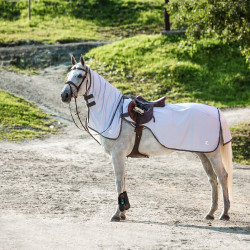 Coperta anti-insetti per equitazione Eira con collo removibile Horze Coperta anti-insetti per equitazione Eira con collo removibile Horze