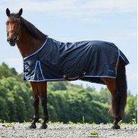Waterdichte deken Glasgow 0 g Horze Blu scuro