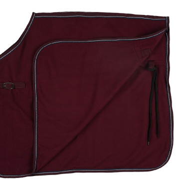 Coprireni in pile Kiel Horze Rosso scuro Coprireni in pile Kiel Horze Rosso scuro