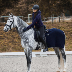 Coprireni in pile Kiel Horze Blu navy scuro Coprireni in pile Kiel Horze Blu navy scuro