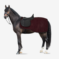 Fleece zadeldeken Kiel Horze Rosso scuro