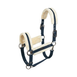 Capestro Marquess con fodera in pelliccia sintetica Horze Blu navy scuro Capestro Marquess con fodera in pelliccia sintetica Horze Blu navy scuro