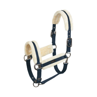 Capestro Marquess con fodera in pelliccia sintetica Horze Blu navy scuro Capestro Marquess con fodera in pelliccia sintetica Horze Blu navy scuro