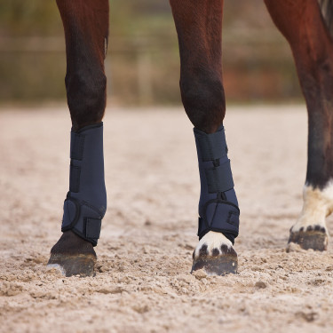 Stinchiere chiuse in neoprene Horze Blu navy scuro Stinchiere chiuse in neoprene Horze Blu navy scuro