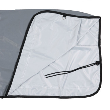 Copri-reni riflettente Luminox con copri-collo Horze Copri-reni riflettente Luminox con copri-collo Horze