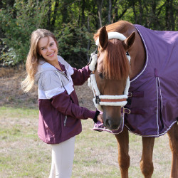 Giacca Pénélope Celecce Prugna Viola