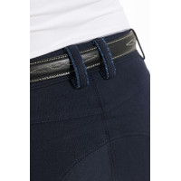 Pantaloni Equithème Kim cotone organico Blu navy