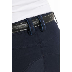 Pantaloni Equithème Kim cotone organico Blu navy