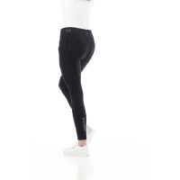 Pull-on Equithème Pamela con grip in silicone Nero
