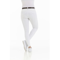 Pantaloni Equithème Kendal fondo in silicone Bianco Pantaloni Equithème Kendal fondo in silicone Bianco