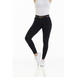 Pantaloni Equithème Kendal fondo in silicone Nero