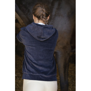 Felpa con zip Emy Velvet Pénélope Felpa con zip Emy Velvet Pénélope