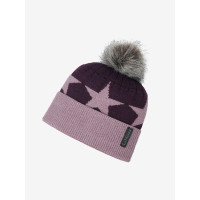 Cuffia con pompon LeMieux Sasha Rioja Viola Cuffia con pompon LeMieux Sasha Rioja Viola
