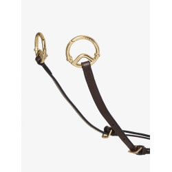 Pettorale con martingala LeMieux Avana Marrone