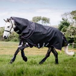 Coperta Horseware Rambo Supreme 1680D Turnout 0g Marino / bordeaux Blu