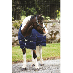 Coperta da scuderia Horseware Rambo Cosy 400g Marina / beige Blu Coperta da scuderia Horseware Rambo Cosy 400g Marina / beige Blu