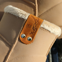 Stivali Pénélope Caramello Marrone