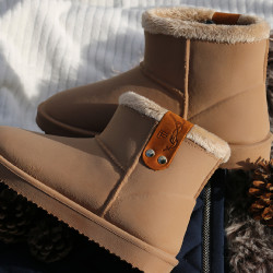 Stivali Pénélope Caramello Marrone