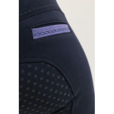 Pantaloni Equithème Kylie con fondo in silicone Blu navy Pantaloni Equithème Kylie con fondo in silicone Blu navy