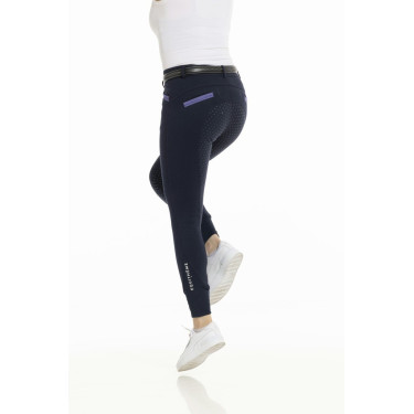 Pantaloni Equithème Kylie con fondo in silicone Blu navy Pantaloni Equithème Kylie con fondo in silicone Blu navy