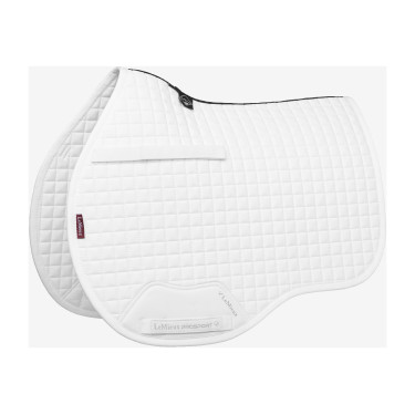 Sottosella LeMieux GP Quadrato Cotone Bianco