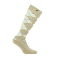 Chaussettes Equi-Theme Argyle femme Beige / écru Chaussettes Equi-Theme Argyle femme Beige / écru
