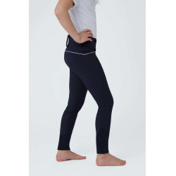 Pantaloni da equitazione con fondo in pelle per bambini Horze Aubrey