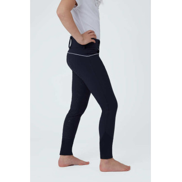 Pantaloni da equitazione con fondo in pelle per bambini Horze Aubrey Pantaloni da equitazione con fondo in pelle per bambini Horze Aubrey