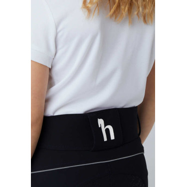 Pantaloni da equitazione con fondo in pelle per bambini Horze Aubrey Pantaloni da equitazione con fondo in pelle per bambini Horze Aubrey