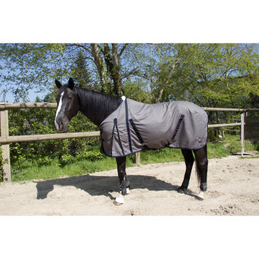 Camicia in cotone T de T Grigio / nero Camicia in cotone T de T Grigio / nero