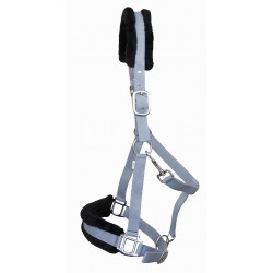 Capezzina in montone sintetico T de T Grigio / nero