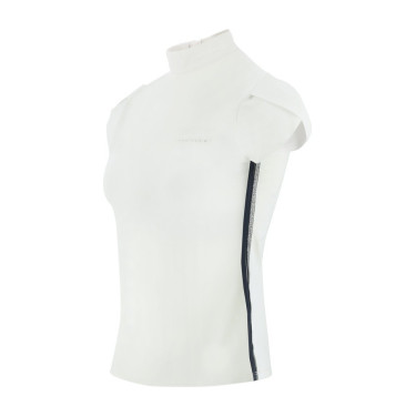 Polo Equithème Ocala maniche corte Bianco