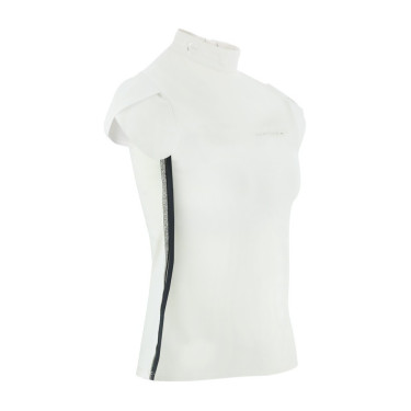 Polo Equithème Ocala maniche corte Bianco