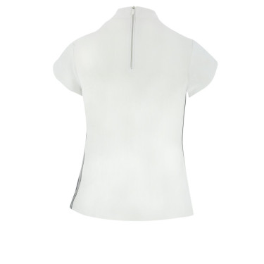 Polo Equithème Ocala maniche corte Bianco