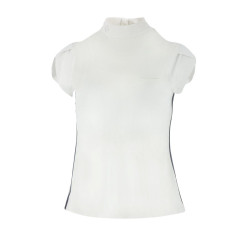 Polo Equithème Ocala maniche corte Bianco Polo Equithème Ocala maniche corte Bianco